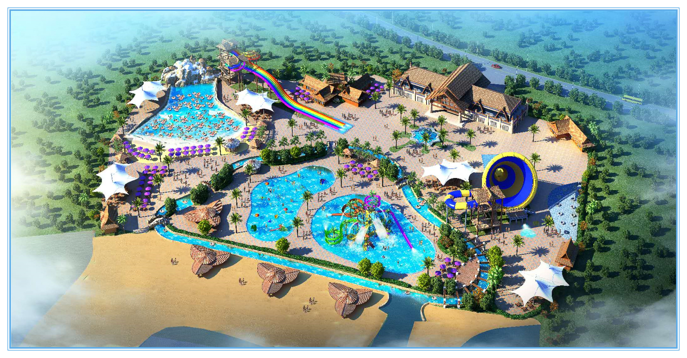 江西宜春水世界 江西宜春水世界